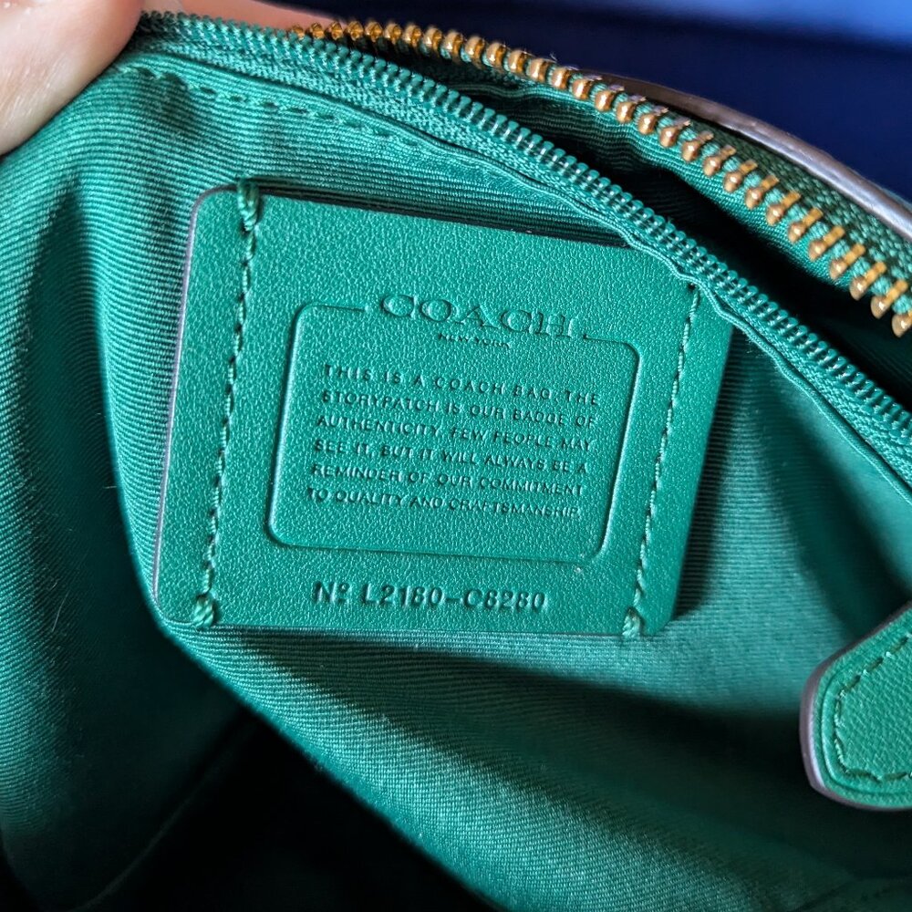 COACH Rowan Satchel with Diary Embroidery C8280 - Picture 6 of 12